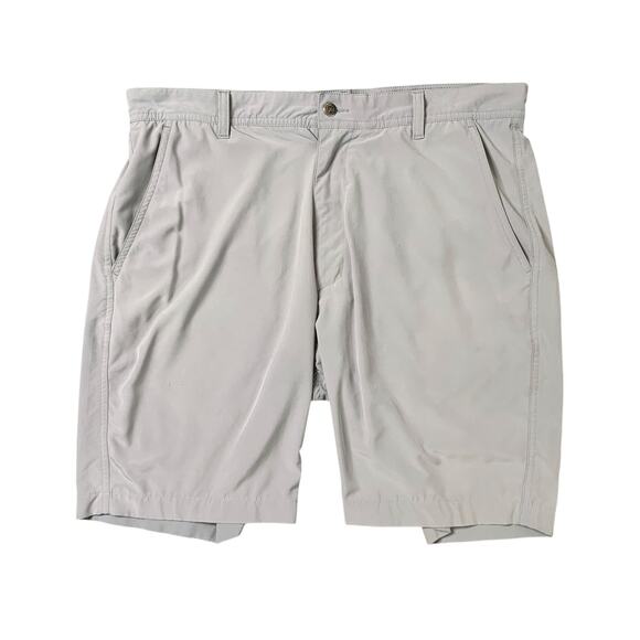 FootJoy Shorts Mens 35 Iron Grey Stretch Lightweight Performance Golf Chino - Picture 1 of 9